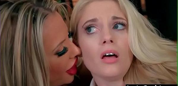  (Charlotte Stokely & Courtney Taylor) Naughty Lesbians Punish Each Other With Sex Dildos movie-0